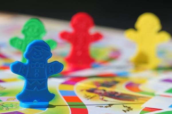 Games like Candyland help develop memory and strategy skills in preschoolers