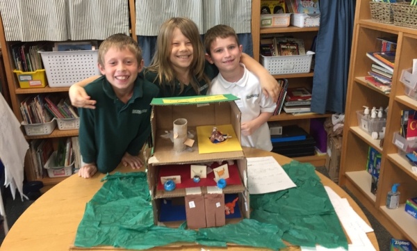 Shorecrest second grade project share landmarks